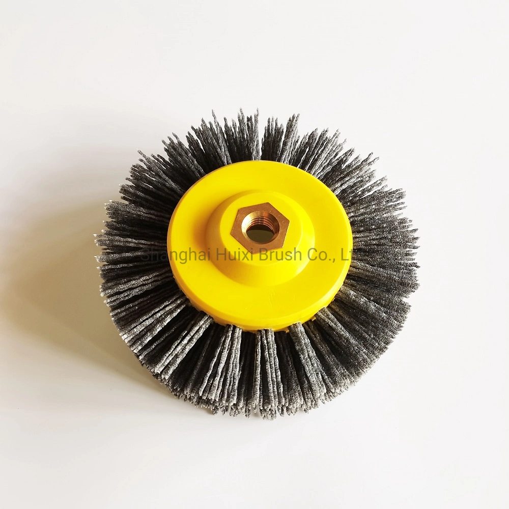 Abrasive Nylon Wheel Polishing Brush for Drill