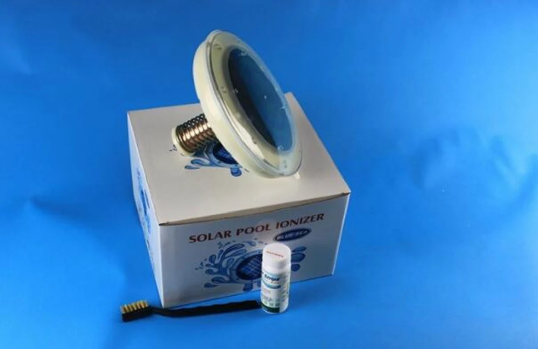 Solar Pool Ionizer, Cleans and Clears The Water in The Pool